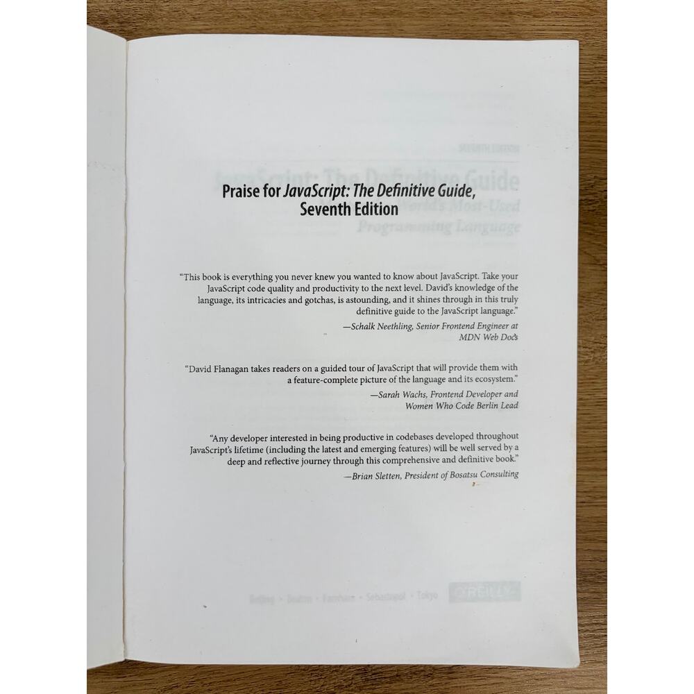 JavaScript The Definitive Guide Master the Worlds Most-Used Programming Language - Picture 6 of 8